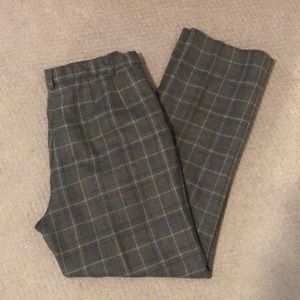 Pendleton Gray Plaid Trousers